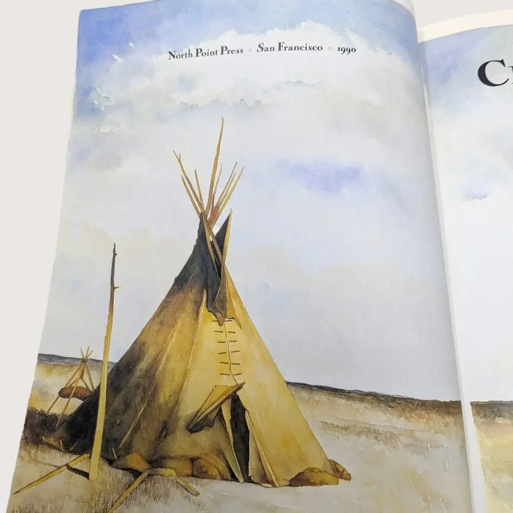1990 Crow and Weasel by Barry Lopez Hardcover Book